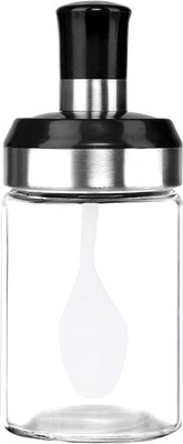 Cutting EDGE Glass Grocery Container  - 250 ml(Black)