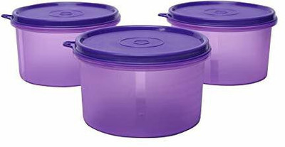 Cutting EDGE Polypropylene Fridge Container  - 535 ml(Pack of 3, Purple)