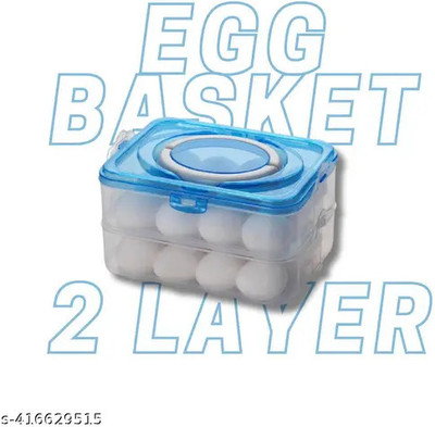 cookini Plastic Egg Container  - 2 dozen(Blue)