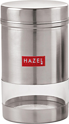 HAZEL Steel Grocery Container  - 1700 ml(Silver)