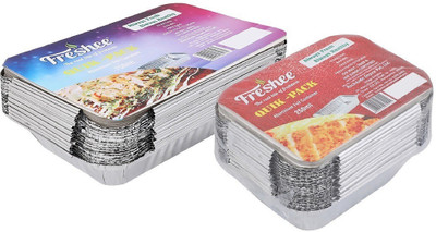 Freshee Aluminium Utility Container  - 750 ml(Silver)