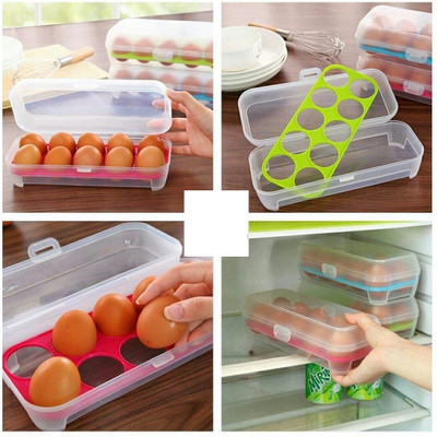 Budwill Plastic Egg Container  - 10 ml(White)