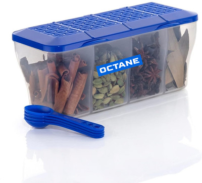octane Plastic Grocery Container  - 1000 ml(Blue)