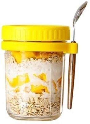 Coozico Glass Utility Container  - 350 ml(Multicolor)
