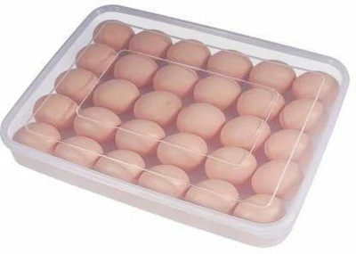 TOXIC MART Plastic Egg Container  - 400 ml(Clear)