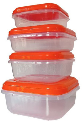 PSYCHOFASHION Plastic Utility Container  - 1500 ml(Pack of 4, Multicolor)