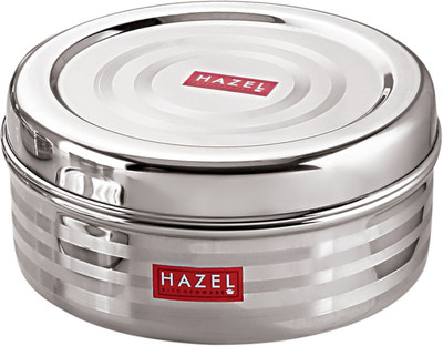 HAZEL Steel Utility Container  - 400 ml(Silver)