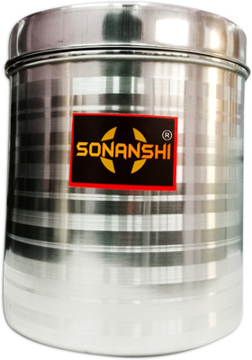 Sonanshi Steel Utility Container  - 4 L(Silver)