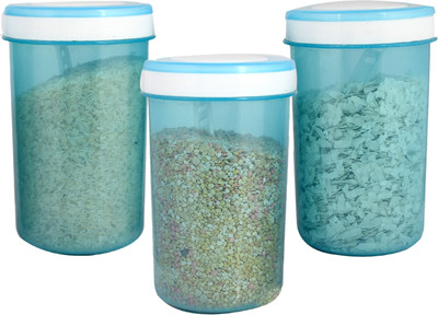 KUBER INDUSTRIES Plastic Utility Container  - 2000 ml(Pack of 3, Blue)