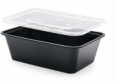 KRUM Plastic Utility Container  - 1000 ml(Pack of 100, Multicolor)