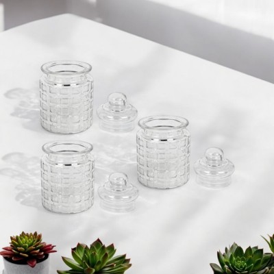 Members Mark Glass Pickle Jar  - 260 ml(Pack of 3, Clear)