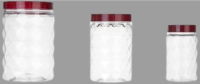 Zero celsius Plastic Grocery Container  - 500 ml(Pack of 3, Clear)