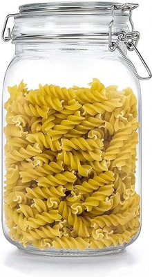 ShilpSukh Glass Utility Container  - 1500 ml(Transparent)