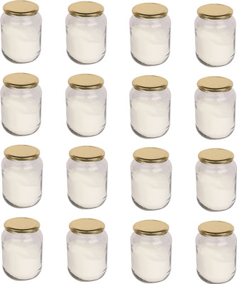 AFAST Glass Utility Container  - 300 ml(Pack of 16, Clear)