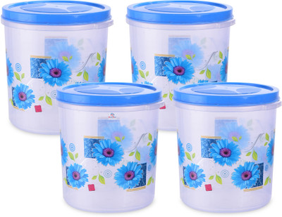 HOMESTIC Plastic Utility Container  - 5 L(Pack of 4, Blue)