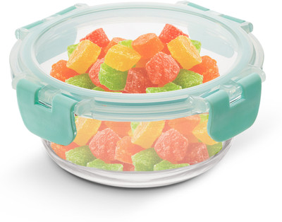 Allo Glass Fridge Container  - 215 ml(Green)