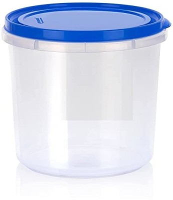 Miranshi Enterprise Polypropylene Grocery Container  - 20 L(Blue, Clear)