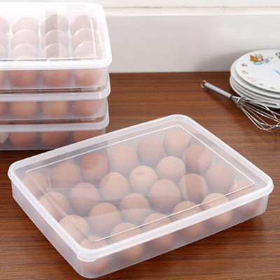 GETZET SHOPPERS Plastic Egg Container  - 2 dozen(White)