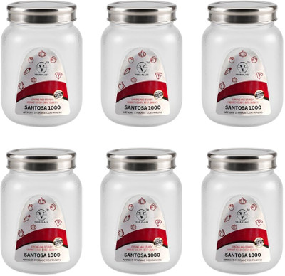 JRM Plastic Fridge Container  - 1000 ml(White)