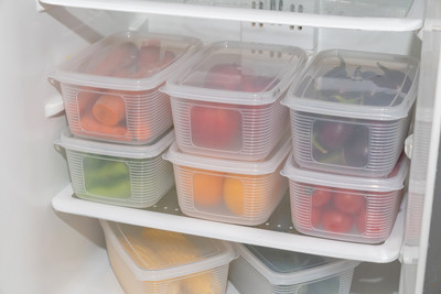 Ecodex Plastic Fridge Container  - 1500 ml(Pack of 6, Clear)