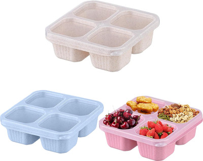 NARV 1200 ml 4  Compartments(Steamer  Lunch Box)