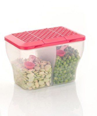 Metrolife Plastic Grocery Container  - 2000 ml(Pink)