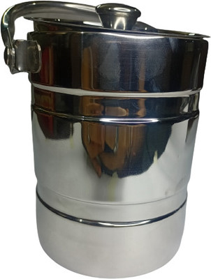 The Dreamkart Steel Milk Container  - 1000 ml(Silver)
