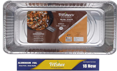 Freshee Aluminium Utility Container  - 9000 ml(Silver)