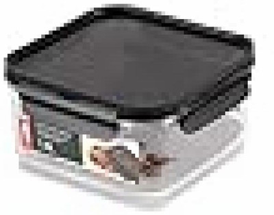 NUVIO Plastic Grocery Container  - 1000 ml(Black, Transparent)