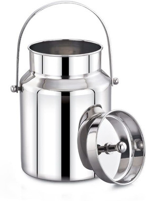 Maxima Steel Grocery Container  - 1.2 L(Silver)