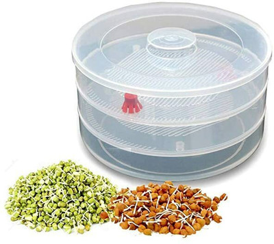 maacreation Plastic Sprout Maker  - 3 L(Multicolor)