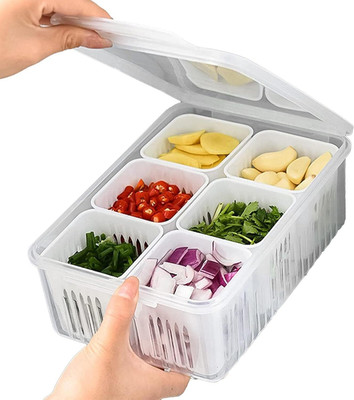 omdaenterprise Plastic Utility Container  - 2200 ml(White)