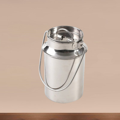 Bravity Steel Milk Container  - 500 ml(Silver)