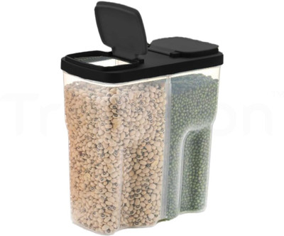 IskaMall Plastic Utility Container  - 2500 ml(Black)