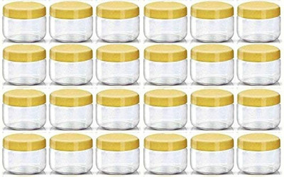 shree parshva Plastic Grocery Container  - 50 ml(Pack of 24, Clear)