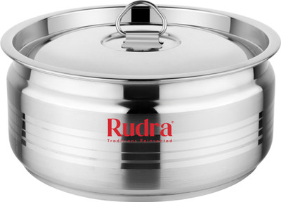 Rudra SS Stainless Steel Utility Container  - 2200 ml(Silver)