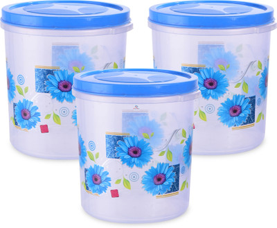 HOMESTIC Plastic Utility Container  - 5 L(Pack of 3, Blue)