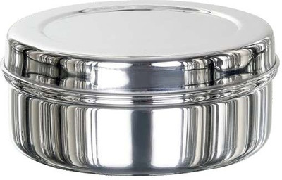 Milimercury Steel Utility Container  - 300 ml(Silver)