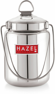 HAZEL Steel Milk Container  - 5000 ml(Silver)