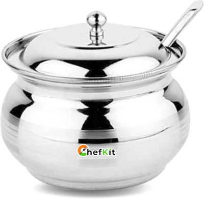 Chefkit Stainless Steel Grocery Container  - 300 ml(Silver)