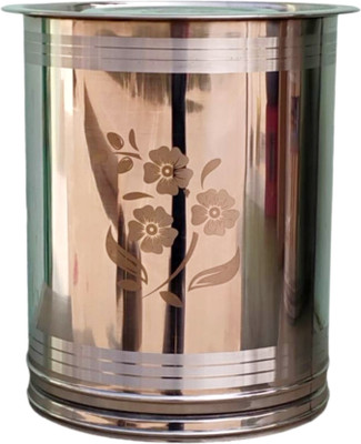Qality Stainless Steel Grocery Container  - 18 L(Silver)