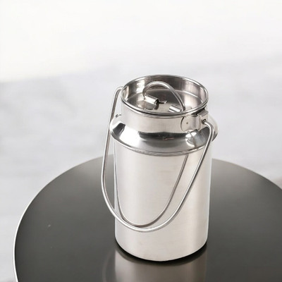 Bravity Steel Milk Container  - 500 ml(Silver)