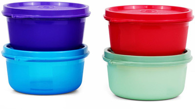 Signoraware Plastic Grocery Container  - 310 ml(Pack of 4, Multicolor)
