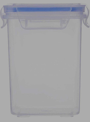 NAYASA Plastic Cookie Jar  - 800 ml(White)