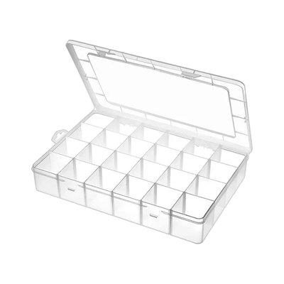 Flipkart SmartBuy Plastic Utility Container  - 3 dozen(Clear)
