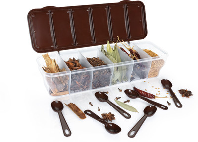 hitu Plastic Utility Container  - 1500 ml(Brown)