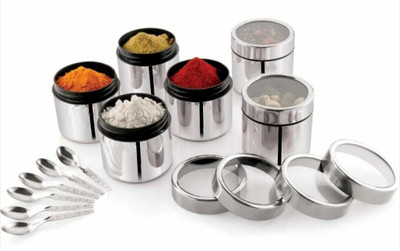 VISAXMI Spice Set Stainless Steel(6 Piece)
