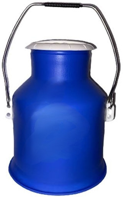 Silver tech Plastic Milk Container  - 5 L(Blue)