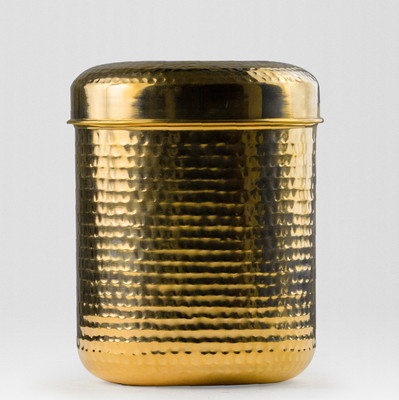 Healthsmith Brass Utility Container  - 5000 ml(Gold, Yellow)