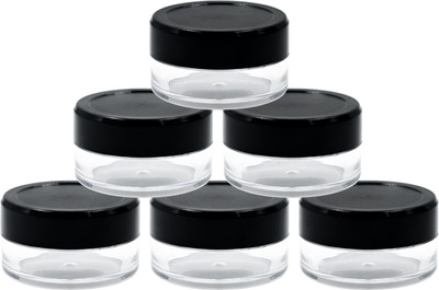 Newgen Plastic Grocery Container  - 8 ml(Pack of 6, White)